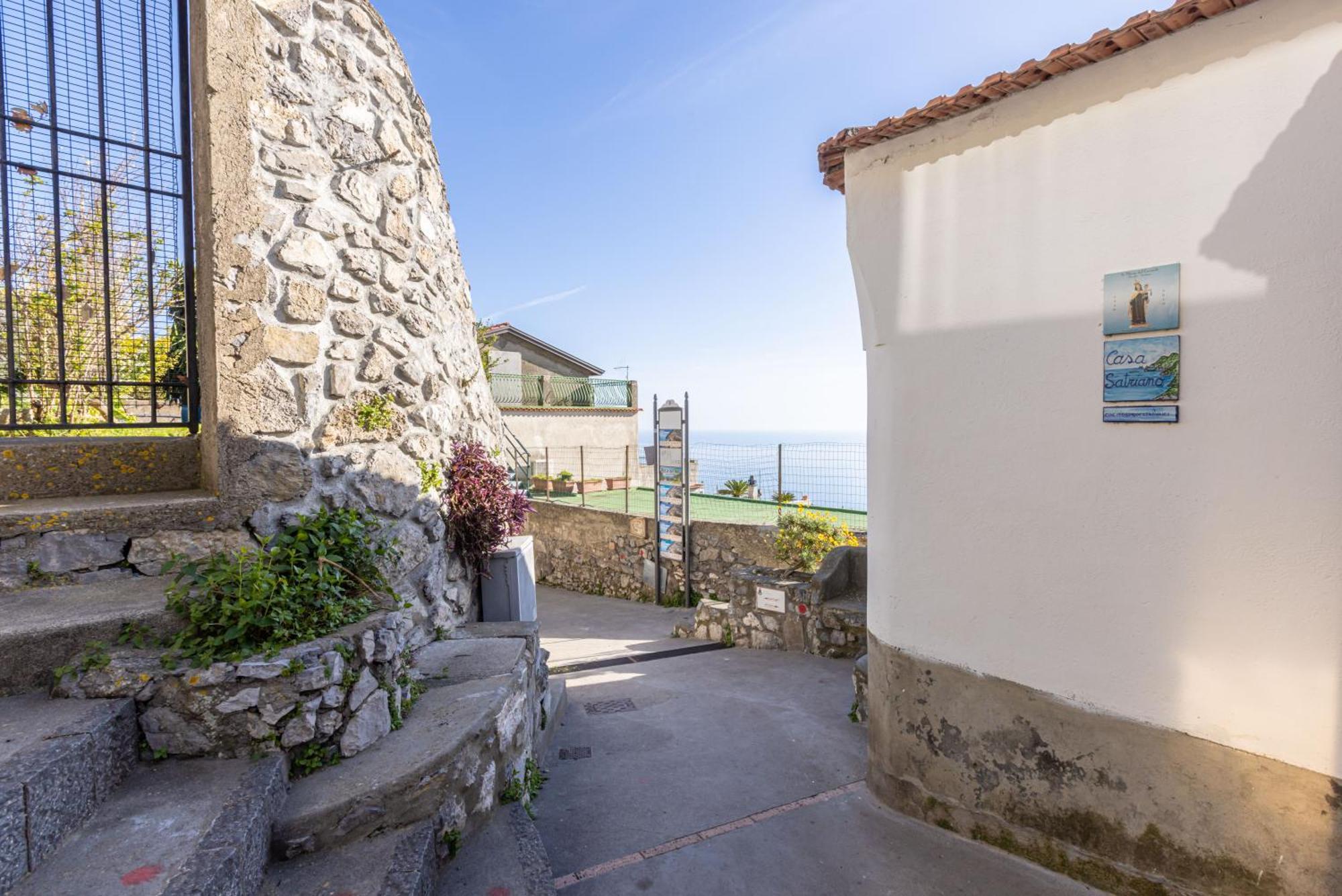 Apartmán Casa Satriano Positano Exteriér fotografie